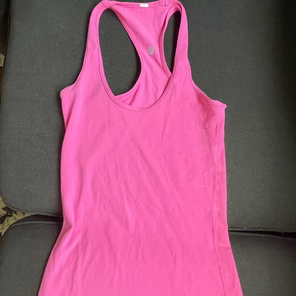 Pink tank top